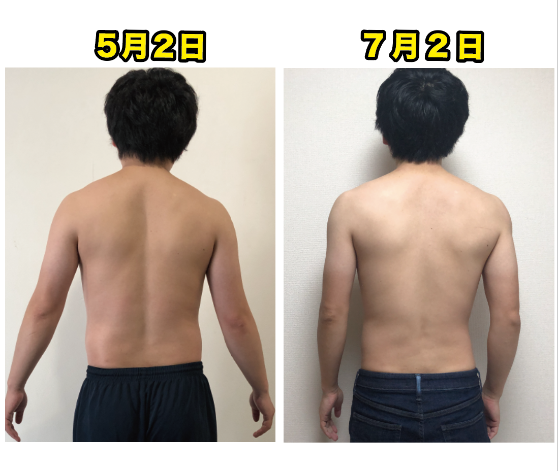 3ヶ月間のライザップで 13kg達成 ビフォーアフター公開 3ヶ月間のライザップで 13kg達成 ビフォーアフター公開