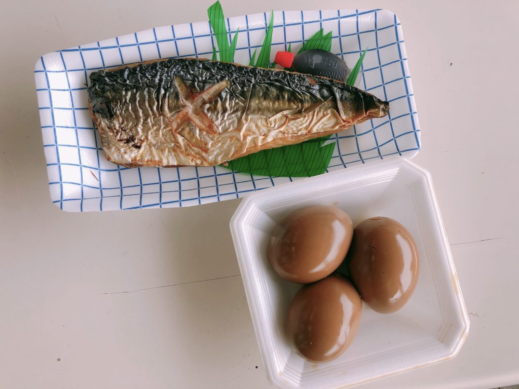 ライザップ１２日目の食事。煮玉子は糖質倍増！食べるならゆで卵