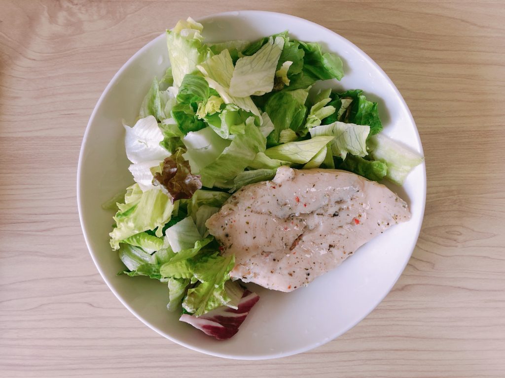 ライザップ２１日目の食事。健康的に痩せるには食べる事も重要！