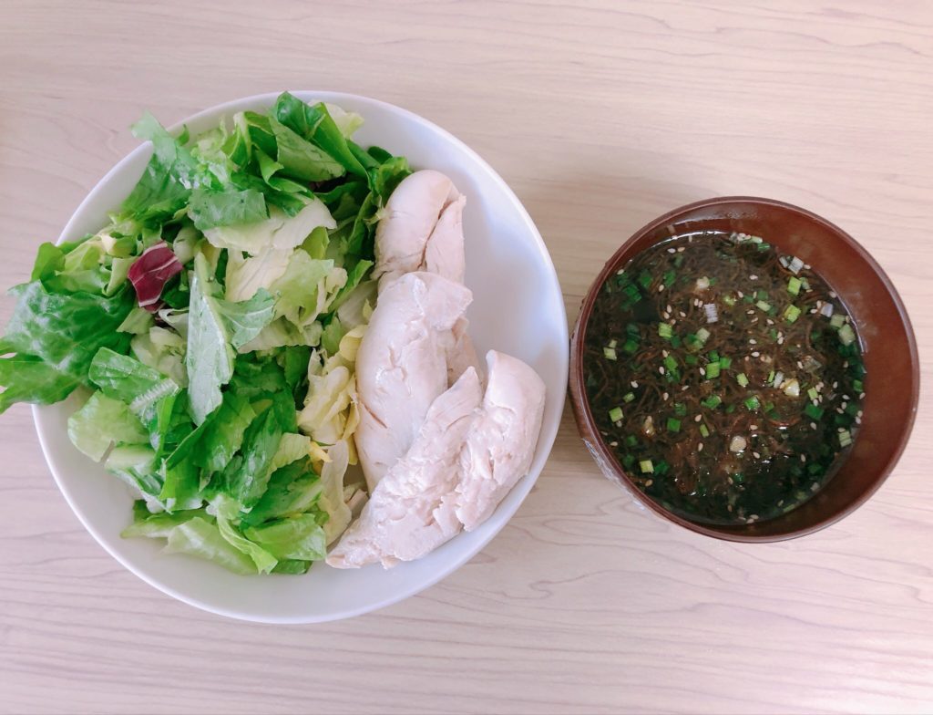 ライザップ22日目の食事。ささみはタンパク質の塊だった