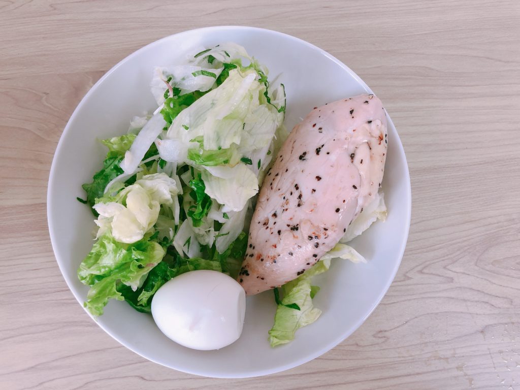 ライザップ25日目の食事。糖質制限での低血糖の症状に注意！