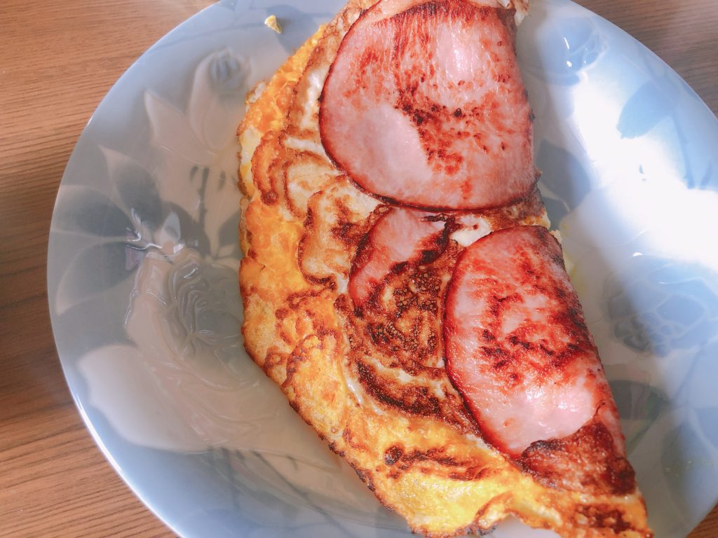 ライザップ39日目の食事。ロースハムの人工添加物に注意