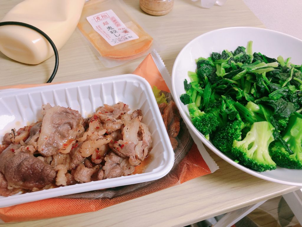 ライザップ53日目の食事。MCTオイルで脂質サポート